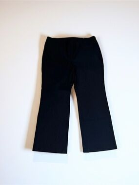 Lane Bryant Black Dress Pants with Button Detail